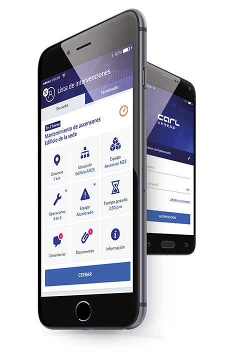 Application CARL XPRESS : Comptes-rendus d’interventions express.